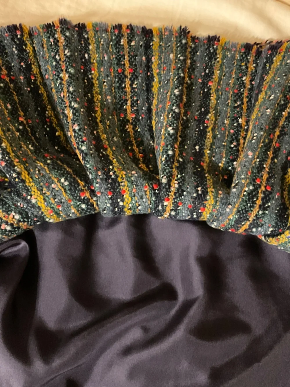 Chanel Tweed Skirt Size 40